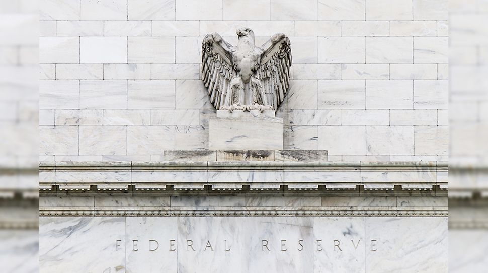 Federal Reserve | Fed | Etats-Unis | marbre | pierre | aigle | blanc