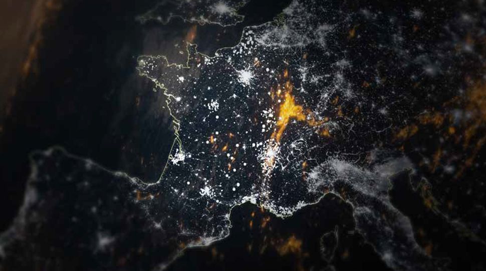 France | Europe | lumières | nuit | pays | villes
